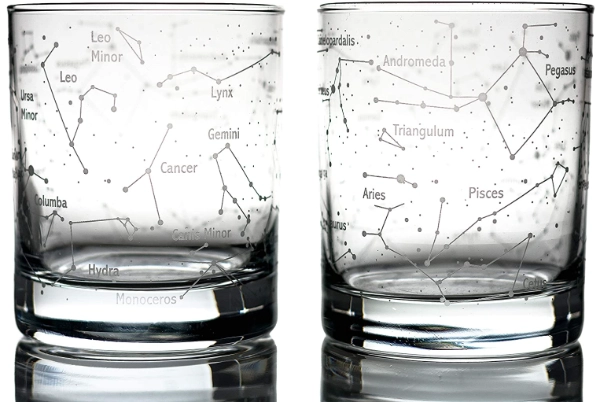 Summer Sky Constellation Glass - Set of 2