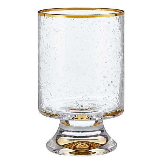 Gold Rim Glass - set of 2
