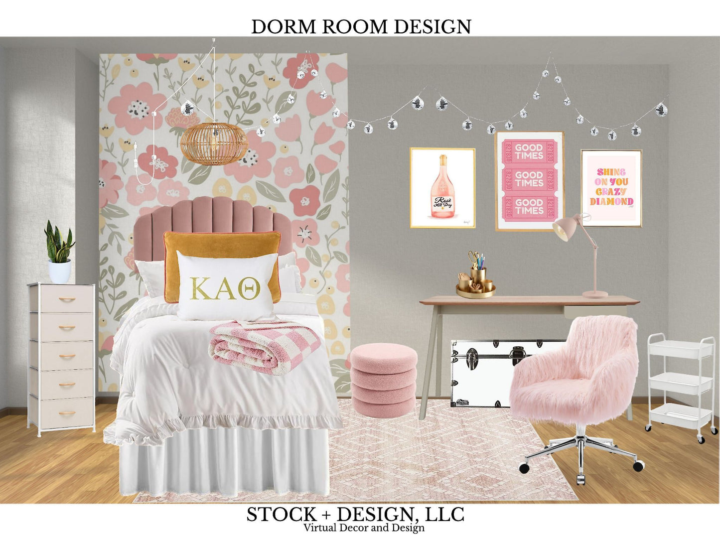 Dorm Room #1 e-design
