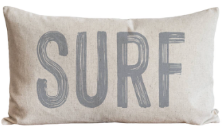 Surf Pillow Cover