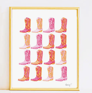 Watercolor Prints - Add a pop of color to your wall. Frame not included