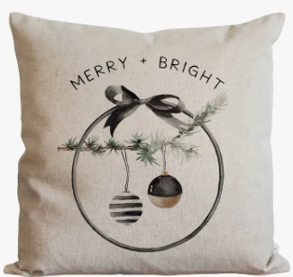 Merry and Bright Pillow
