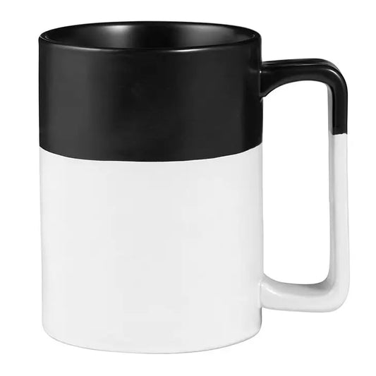 Black and White Coffee Mug - set of 2
