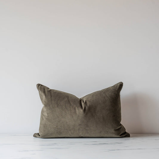 FIONA Pillow: 14W Cotton Corduroy / 16" x 24" / Cover Only